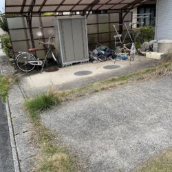 排水は浄化槽です。