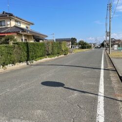 前面道路　町道