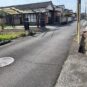 敷地南西側前面道路