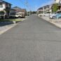 前面道路は道幅も広く運転に自信が無くても安心です。