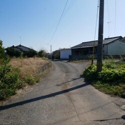 前面道路