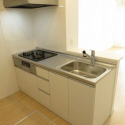 ガスコンロ（3口）付キッチン